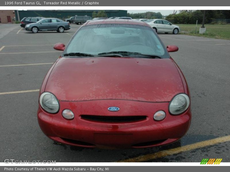 Toreador Red Metallic / Graphite 1996 Ford Taurus GL