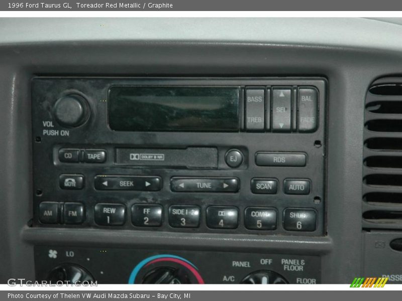 Toreador Red Metallic / Graphite 1996 Ford Taurus GL