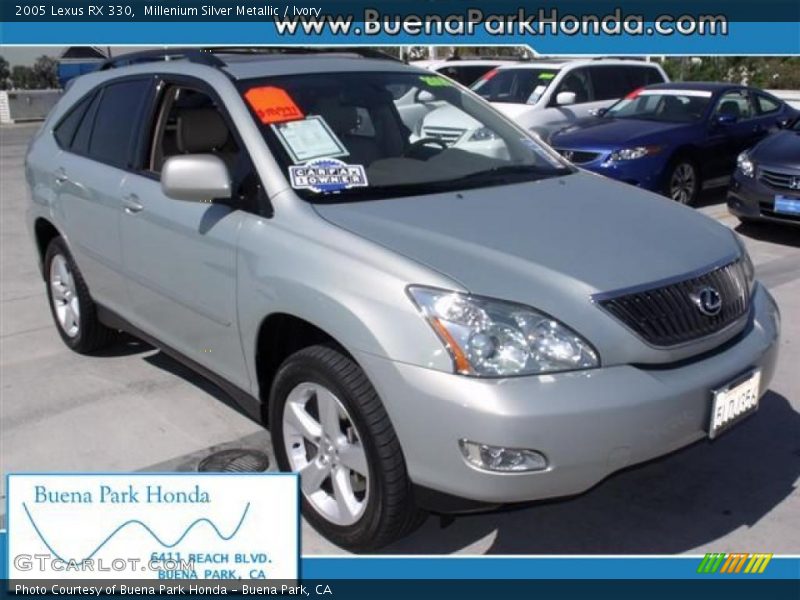 Millenium Silver Metallic / Ivory 2005 Lexus RX 330