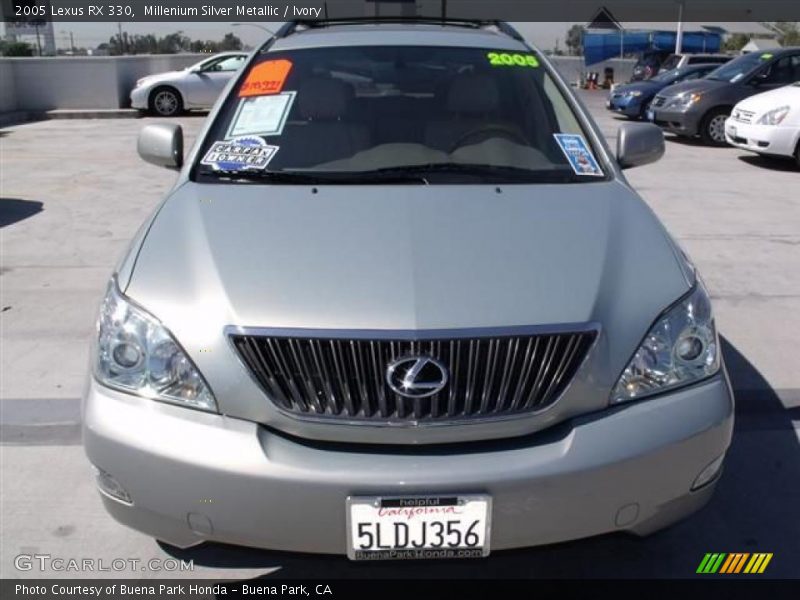 Millenium Silver Metallic / Ivory 2005 Lexus RX 330