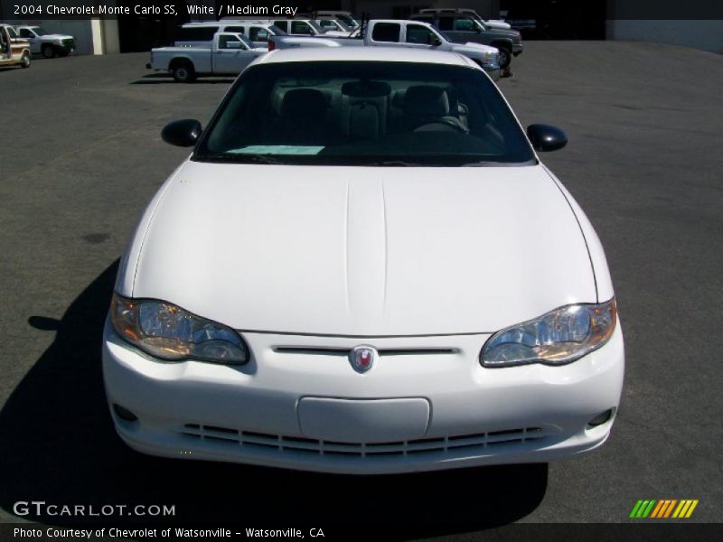 White / Medium Gray 2004 Chevrolet Monte Carlo SS