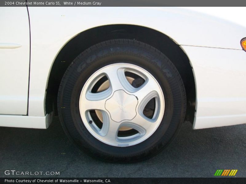 White / Medium Gray 2004 Chevrolet Monte Carlo SS