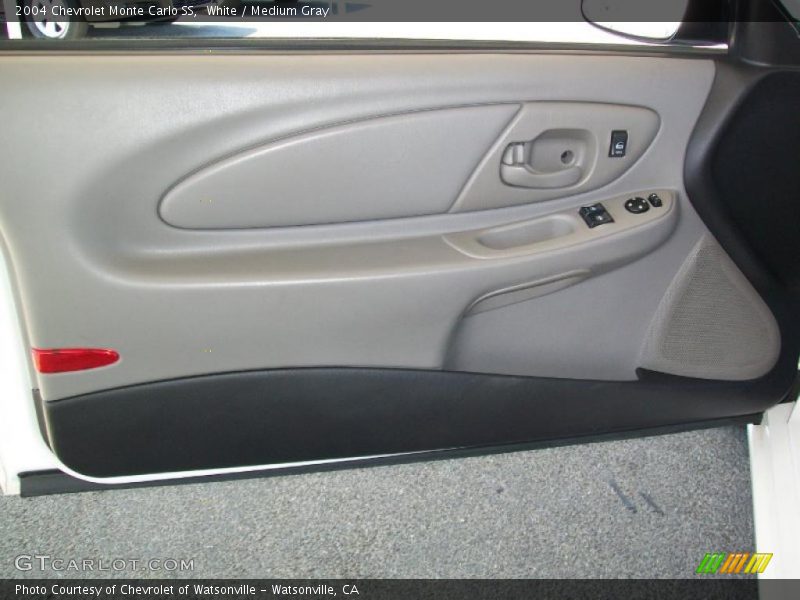 White / Medium Gray 2004 Chevrolet Monte Carlo SS