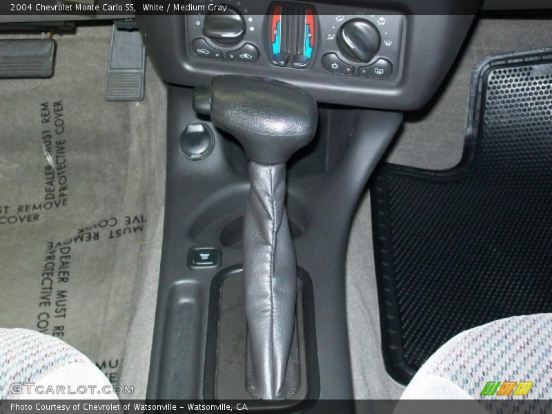White / Medium Gray 2004 Chevrolet Monte Carlo SS
