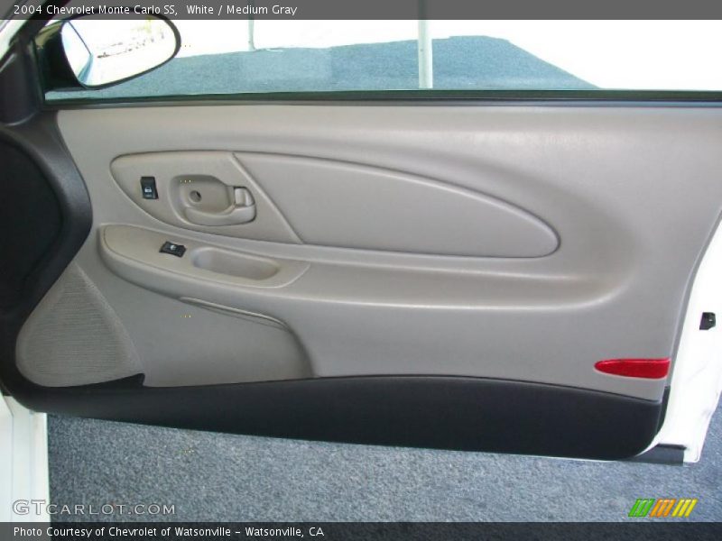 White / Medium Gray 2004 Chevrolet Monte Carlo SS