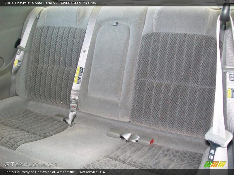 White / Medium Gray 2004 Chevrolet Monte Carlo SS