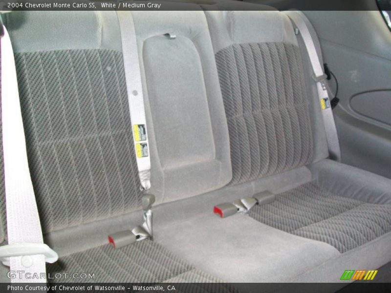 White / Medium Gray 2004 Chevrolet Monte Carlo SS
