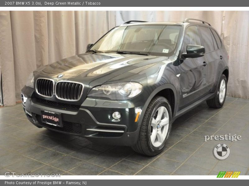 Deep Green Metallic / Tobacco 2007 BMW X5 3.0si