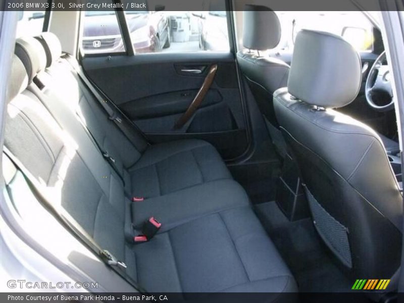 Silver Grey Metallic / Black 2006 BMW X3 3.0i