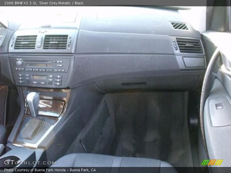 Silver Grey Metallic / Black 2006 BMW X3 3.0i