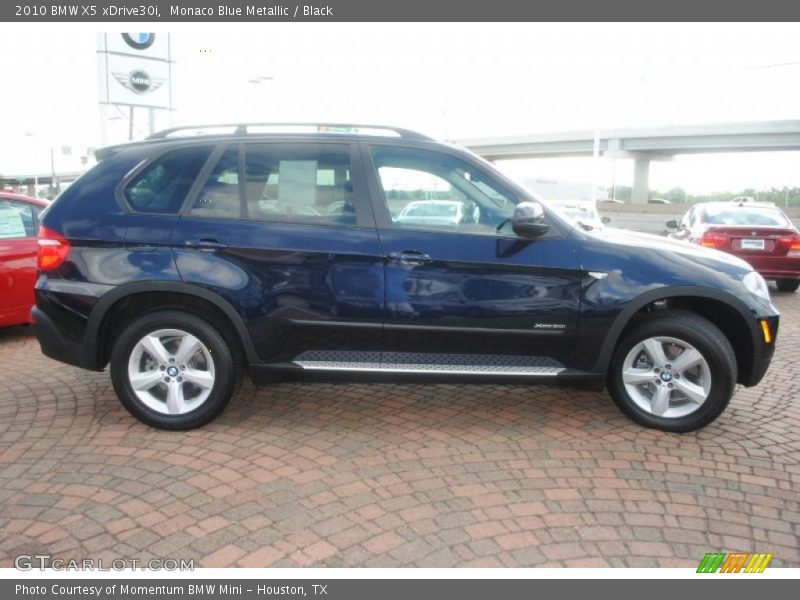 Monaco Blue Metallic / Black 2010 BMW X5 xDrive30i