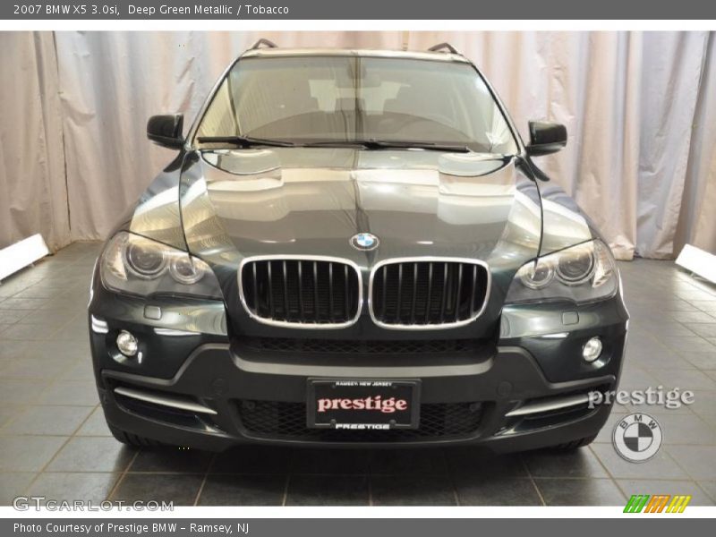 Deep Green Metallic / Tobacco 2007 BMW X5 3.0si