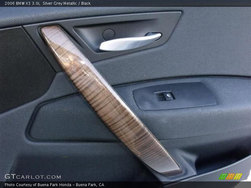 Silver Grey Metallic / Black 2006 BMW X3 3.0i