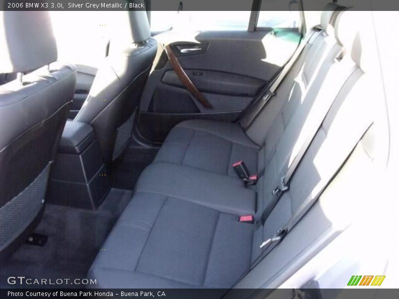 Silver Grey Metallic / Black 2006 BMW X3 3.0i