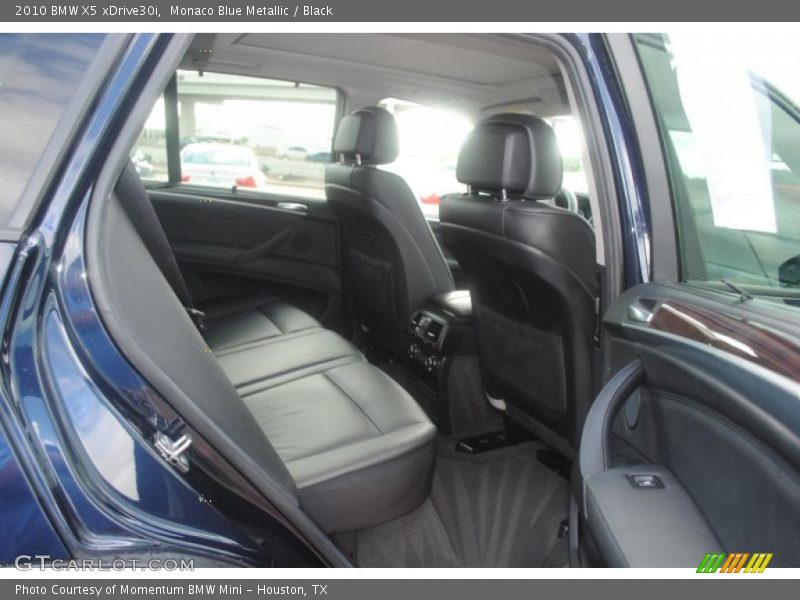 Monaco Blue Metallic / Black 2010 BMW X5 xDrive30i