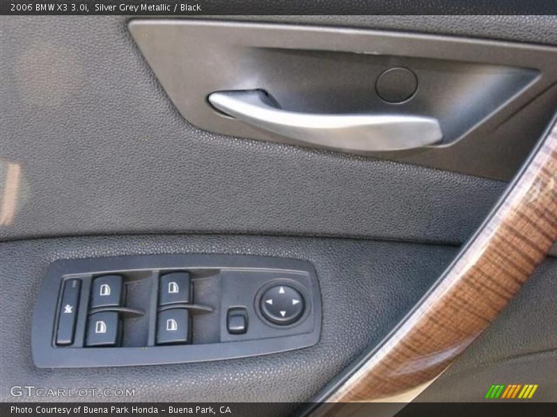 Silver Grey Metallic / Black 2006 BMW X3 3.0i