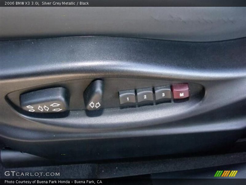 Silver Grey Metallic / Black 2006 BMW X3 3.0i