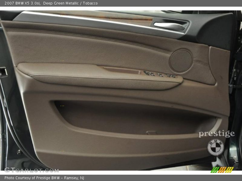 Deep Green Metallic / Tobacco 2007 BMW X5 3.0si