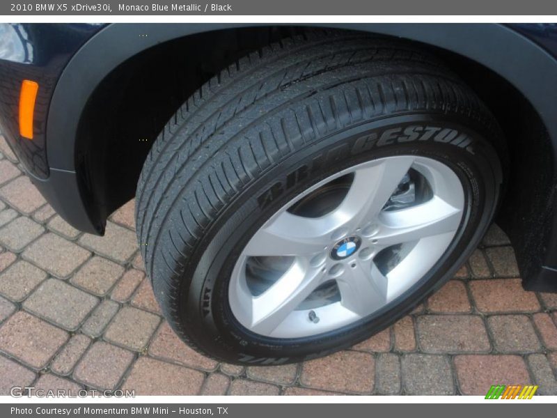 Monaco Blue Metallic / Black 2010 BMW X5 xDrive30i