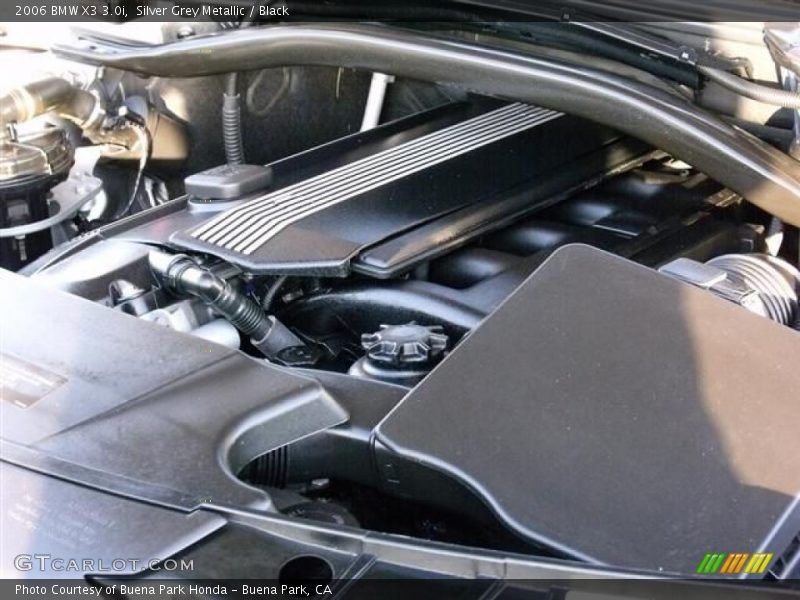 Silver Grey Metallic / Black 2006 BMW X3 3.0i