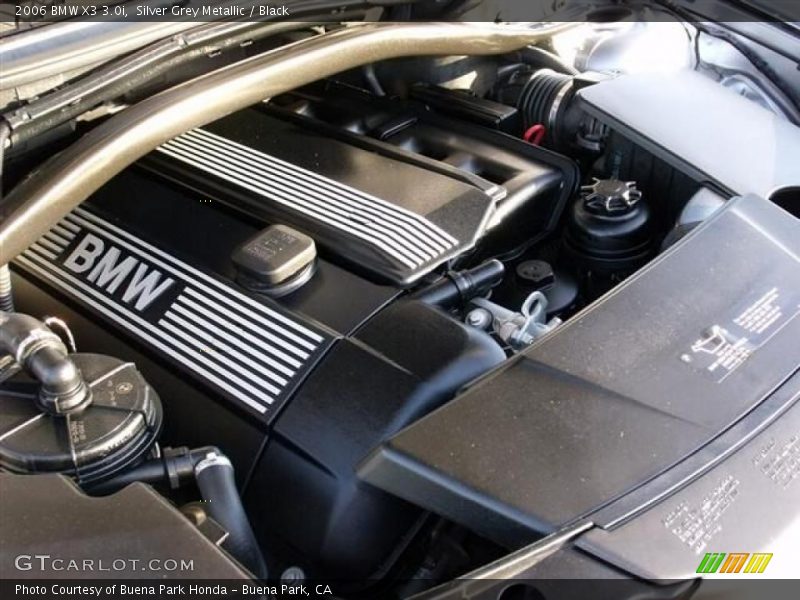 Silver Grey Metallic / Black 2006 BMW X3 3.0i