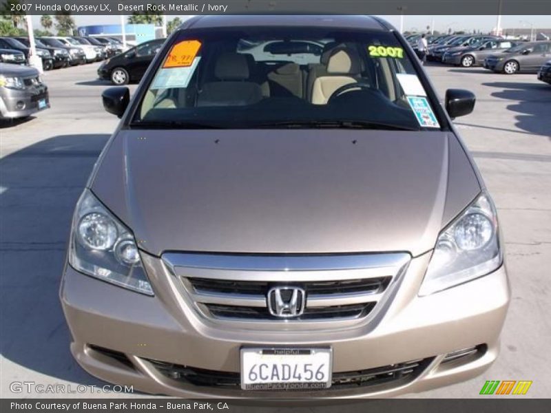 Desert Rock Metallic / Ivory 2007 Honda Odyssey LX