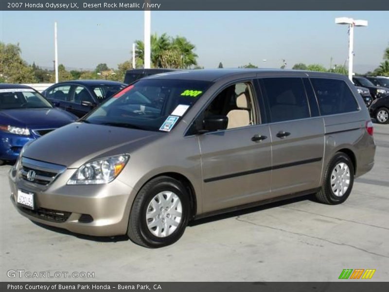Desert Rock Metallic / Ivory 2007 Honda Odyssey LX