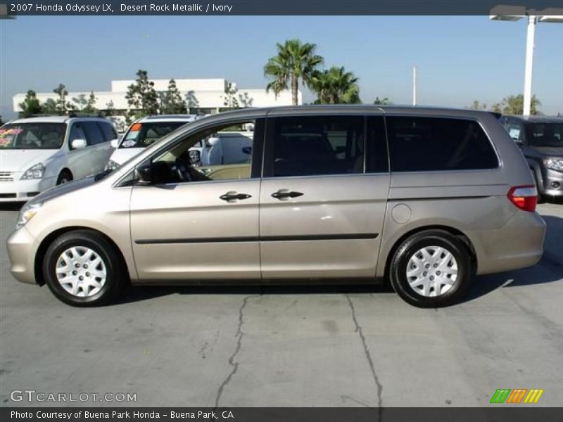 Desert Rock Metallic / Ivory 2007 Honda Odyssey LX