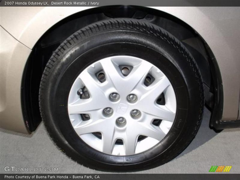 Desert Rock Metallic / Ivory 2007 Honda Odyssey LX