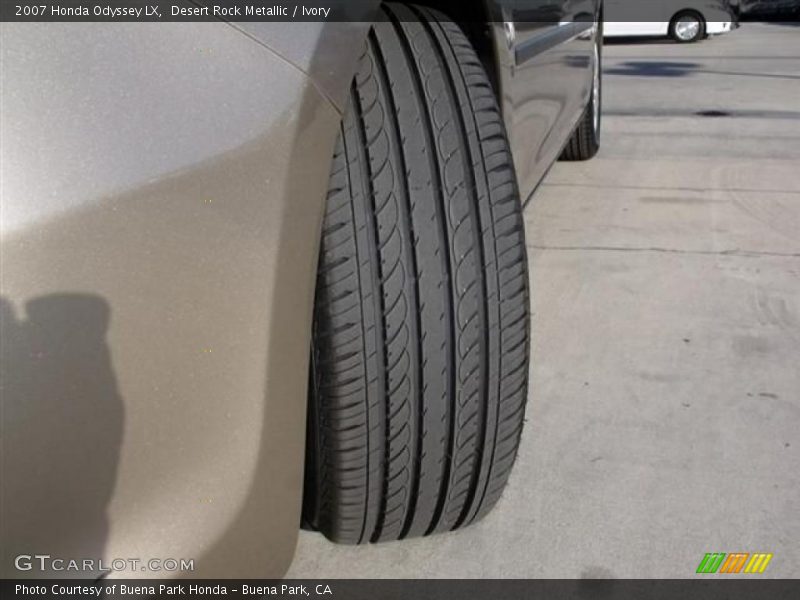 Desert Rock Metallic / Ivory 2007 Honda Odyssey LX