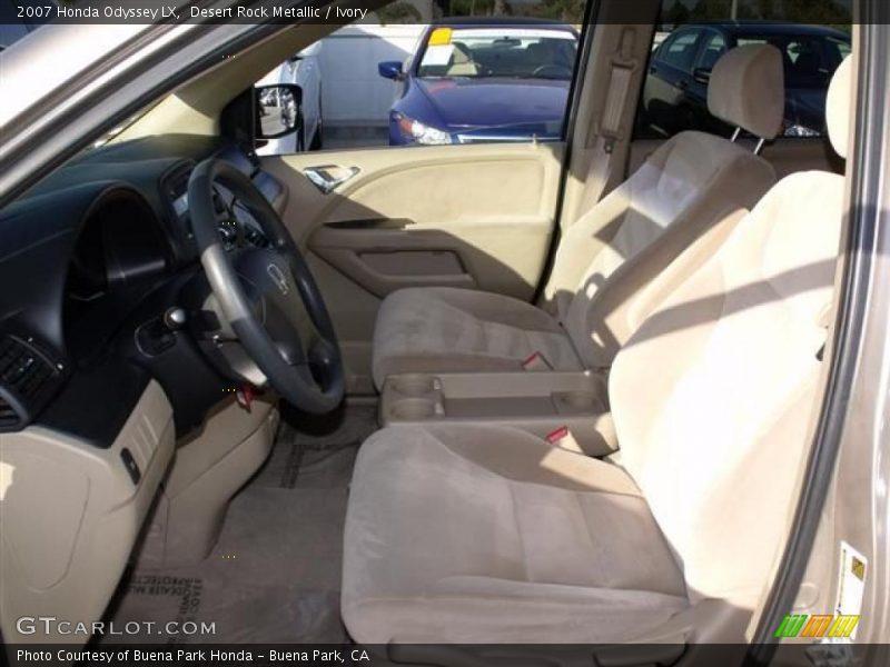 Desert Rock Metallic / Ivory 2007 Honda Odyssey LX