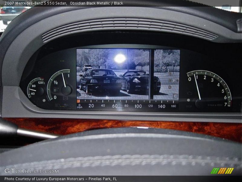 Obsidian Black Metallic / Black 2007 Mercedes-Benz S 550 Sedan