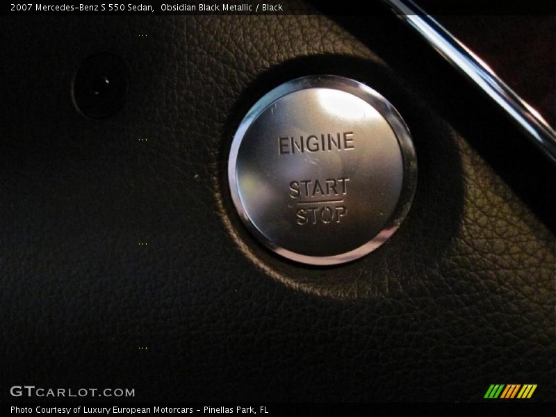 Obsidian Black Metallic / Black 2007 Mercedes-Benz S 550 Sedan
