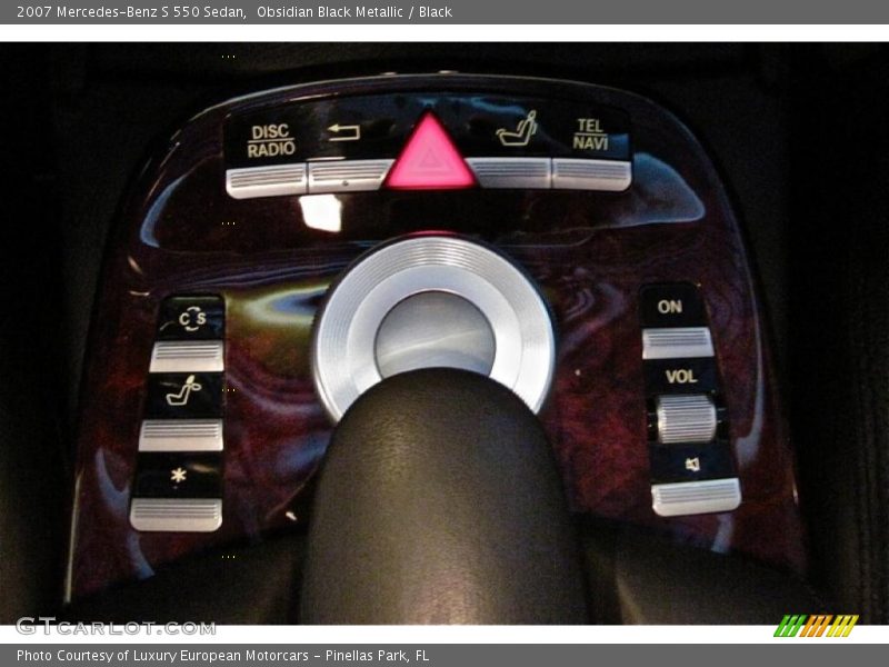 Obsidian Black Metallic / Black 2007 Mercedes-Benz S 550 Sedan