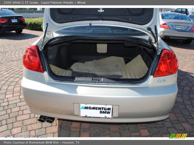 Liquid Platinum Metallic / Wheat 2006 Infiniti G 35 Sedan