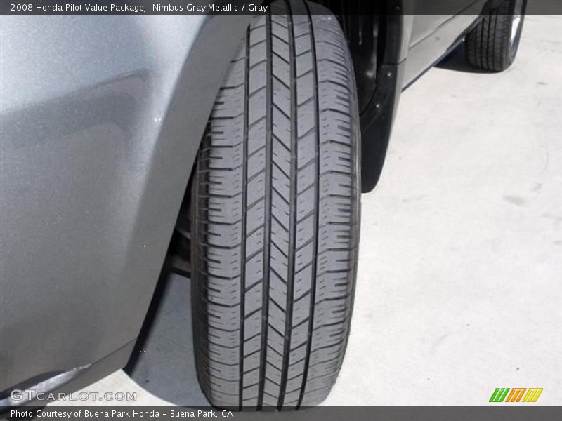 Nimbus Gray Metallic / Gray 2008 Honda Pilot Value Package