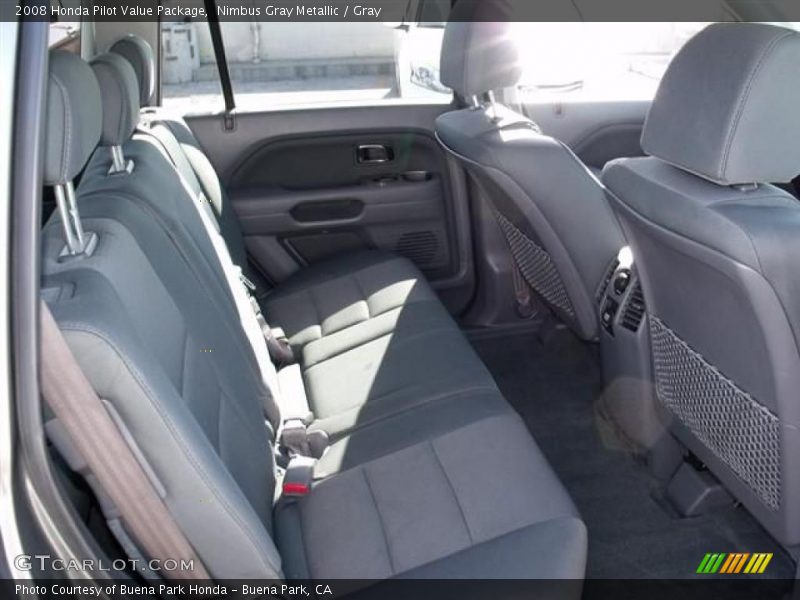 Nimbus Gray Metallic / Gray 2008 Honda Pilot Value Package