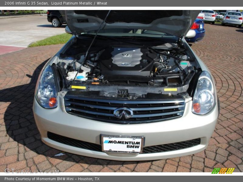 Liquid Platinum Metallic / Wheat 2006 Infiniti G 35 Sedan