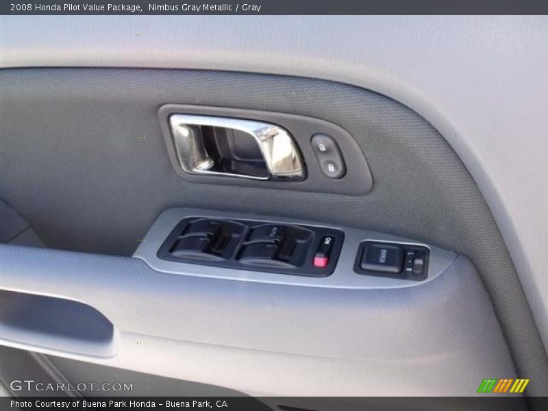 Nimbus Gray Metallic / Gray 2008 Honda Pilot Value Package