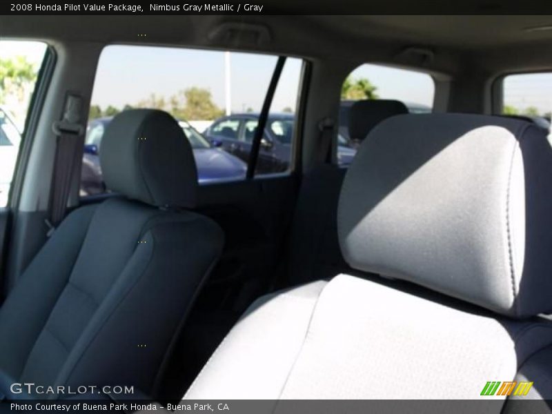 Nimbus Gray Metallic / Gray 2008 Honda Pilot Value Package