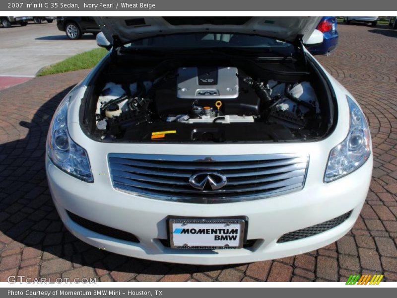 Ivory Pearl / Wheat Beige 2007 Infiniti G 35 Sedan