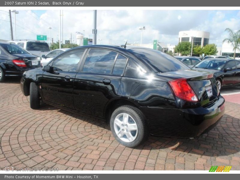 Black Onyx / Gray 2007 Saturn ION 2 Sedan