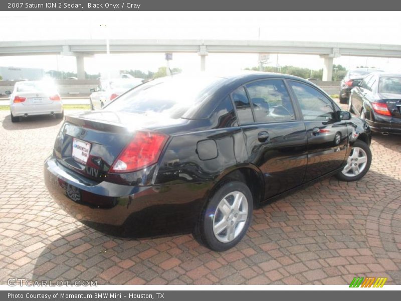 Black Onyx / Gray 2007 Saturn ION 2 Sedan