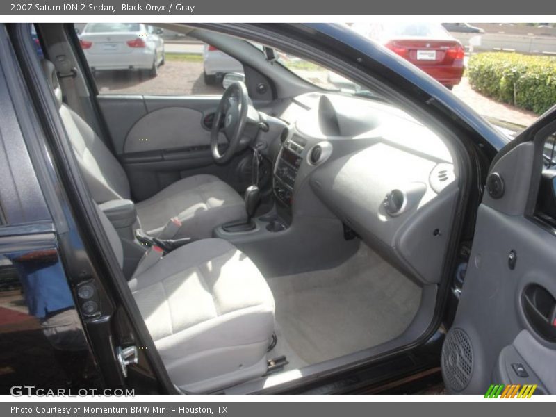 Black Onyx / Gray 2007 Saturn ION 2 Sedan