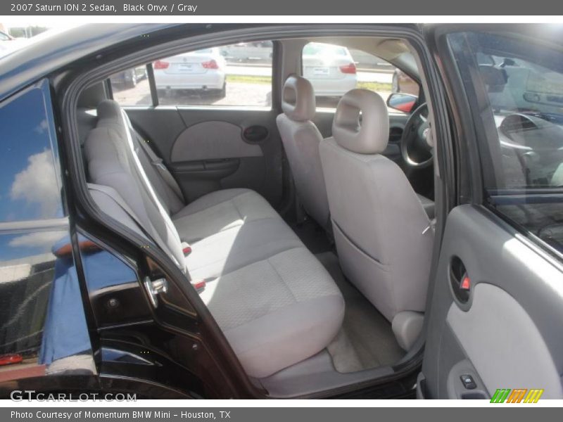 Black Onyx / Gray 2007 Saturn ION 2 Sedan