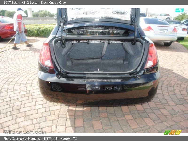 Black Onyx / Gray 2007 Saturn ION 2 Sedan