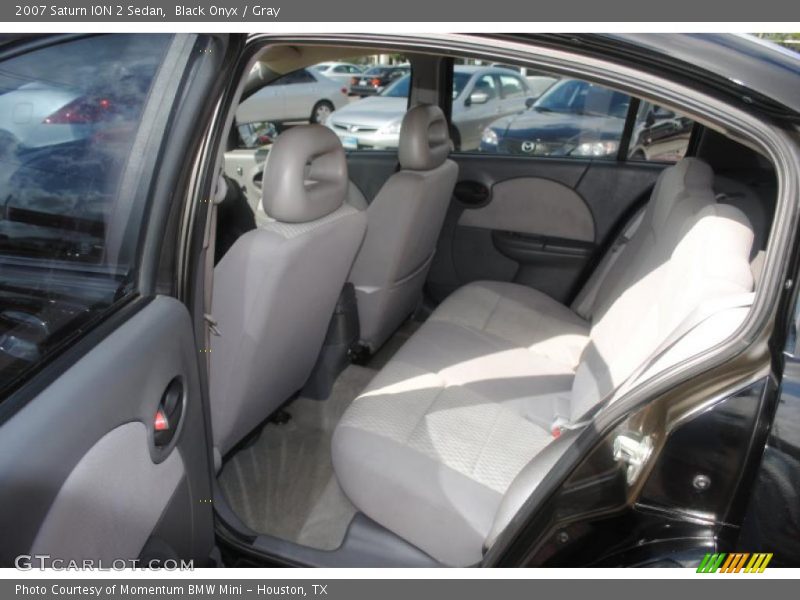 Black Onyx / Gray 2007 Saturn ION 2 Sedan
