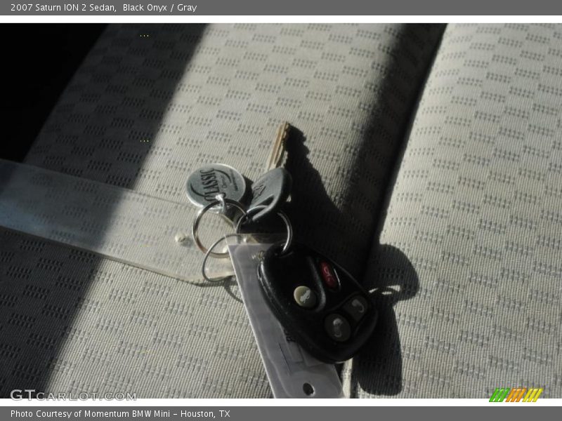Black Onyx / Gray 2007 Saturn ION 2 Sedan