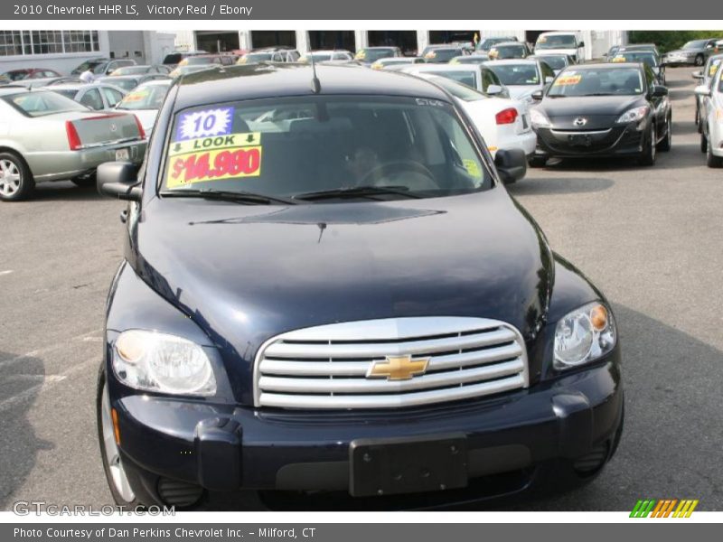 Victory Red / Ebony 2010 Chevrolet HHR LS