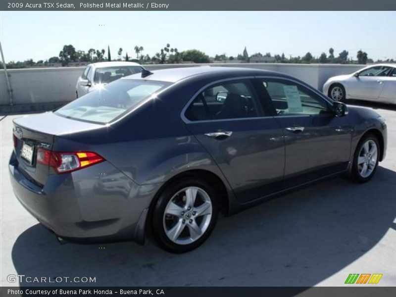 Polished Metal Metallic / Ebony 2009 Acura TSX Sedan
